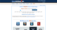 Desktop Screenshot of namesarecheap.com